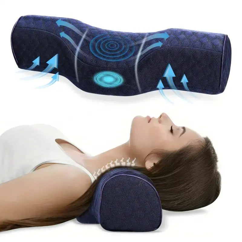 Blue Relief Pillow™