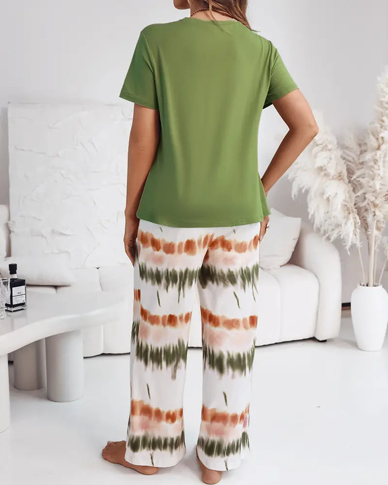 Faith Tie-Dye Lounge Pajama Set™