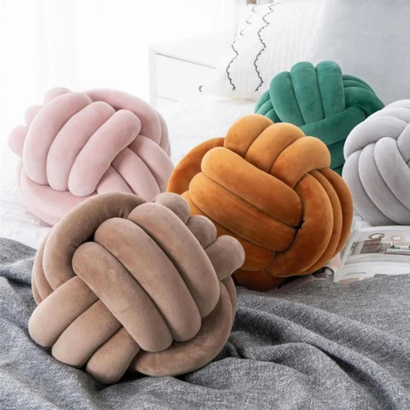 Ball Knotted Pillow™