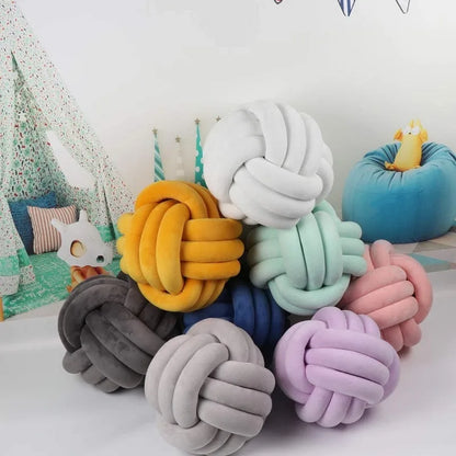 Ball Knotted Pillow™