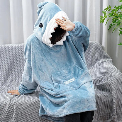 Shark Velvet Sleep Hoodie™