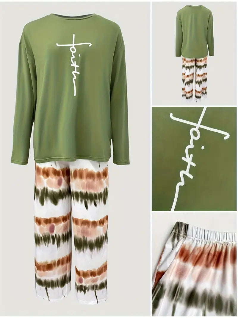 Faith Tie-Dye Lounge Pajama Set™