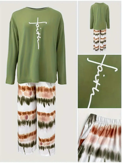 Faith Tie-Dye Lounge Pajama Set™