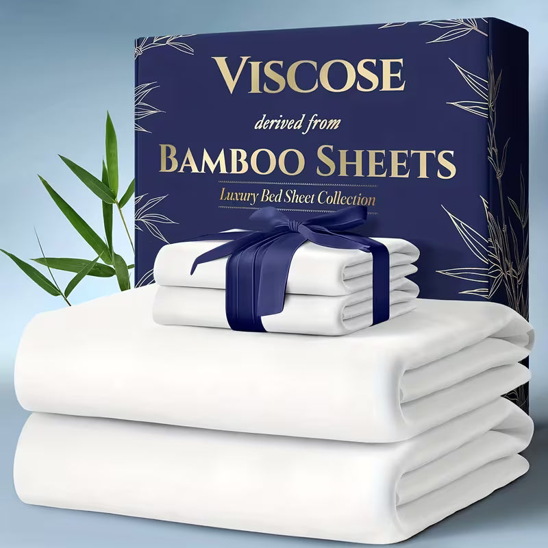 4pcs Bamboo Cooling Bedding